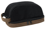 Deluxe Canvas Travel Kit Black
