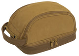 Deluxe Canvas Travel Kit Coyote Brown