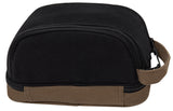 Deluxe Canvas Travel Kit Black