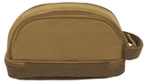 Deluxe Canvas Travel Kit Coyote Brown