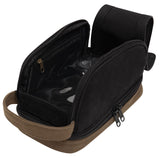 Deluxe Canvas Travel Kit Black