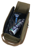Deluxe Canvas Travel Kit Olive Drab