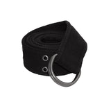 Vintage D-Ring Belt: Black, Olive Drab