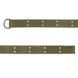 Vintage D-Ring Belt: Black, Olive Drab