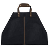 Backwoods Waxed Canvas Log Carrier, Black, Olive Drab or Earth Brown
