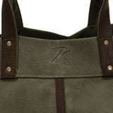 Backwoods Waxed Canvas Log Carrier, Black, Olive Drab or Earth Brown