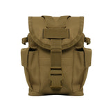 Utility Pouch with Survival Kit Essentials Coyote Brown