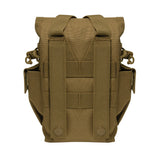 Utility Pouch with Survival Kit Essentials Coyote Brown