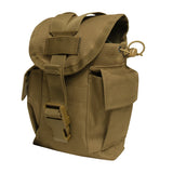Utility Pouch with Survival Kit Essentials Coyote Brown