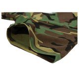 Camo US Flag T-Shirt Woodland Camo