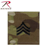 Official U.S. Made Embroidered Rank Insignia - Sergeant