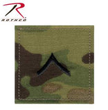 Official U.S. Made Embroidered Rank Insignia - Private
