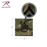 Official U.S. Made Embroidered Rank Insignia - Staff Sergeant Patch