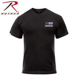 Honor and Respect 2-Sided Thin Blue Line Flag T-Shirt