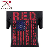 R.E.D. (Remember Everyone Deployed) Athletic Fit T-Shirt