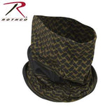 Multi-Use Tactical Wrap with Shemagh Print Coyote Brown