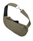 Crossbody Canvas Sling Bag Olive Drab