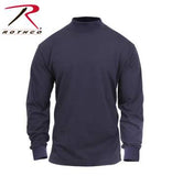 Mock Turtleneck Midnight Navy Blue