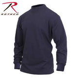 Mock Turtleneck Midnight Navy Blue