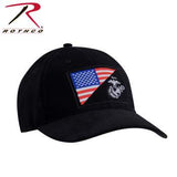 USMC Eagle, Globe and Anchor / US Flag Low Pro Cap