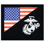US Flag / USMC Eagle, Globe, & Anchor T Shirt