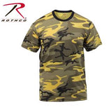 Colored Camo T-Shirt Stinger Yellow Camo
