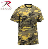 Colored Camo T-Shirt Stinger Yellow Camo
