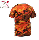 Colored Camo T-Shirt Savage Orange Camo