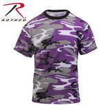 Colored Camo T-Shirt Ultra Violet Camo