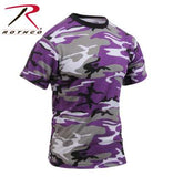 Colored Camo T-Shirt Ultra Violet Camo
