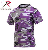 Colored Camo T-Shirt Ultra Violet Camo