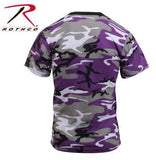 Colored Camo T-Shirt Ultra Violet Camo