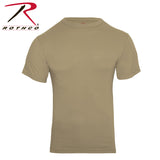 Solid Color Cotton/Polyester Blend Military T-Shirt