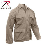 Solid BDU Shirt Khaki