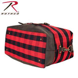 Extended Weekender Bag Red Plaid