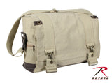 Vintage Canvas B-15 Pilot Messenger Bag