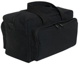 Zipper Pocket Mechanics Tool Bag With Military Stencil -Black