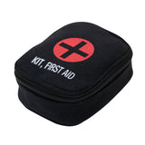 Military Zipper First Aid Kit, Red, Olive Drab, Black