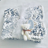 Ombre Polar Fleece Blanket