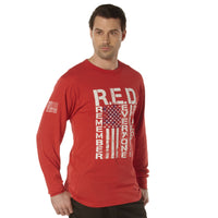 R.E.D. (Remember Everyone Deployed) Long Sleeve T-Shirt