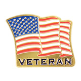 Veteran US Flag Pin