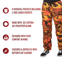 Womens Paratrooper Colored Camo Fatigues Sale!