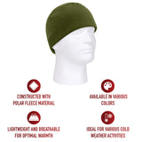 Polar Fleece Watch Cap various colors