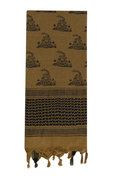 Gadsden Snake Shemagh Tactical Desert Scarf