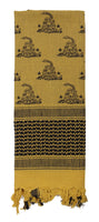 Gadsden Snake Shemagh Tactical Desert Scarf