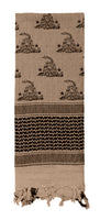 Gadsden Snake Shemagh Tactical Desert Scarf