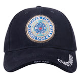 U.S. COAST GUARD DELUXE LOW PROFILE INSIGNIA CAP