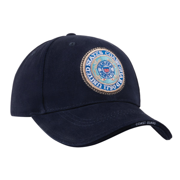 U.S. COAST GUARD DELUXE LOW PROFILE INSIGNIA CAP