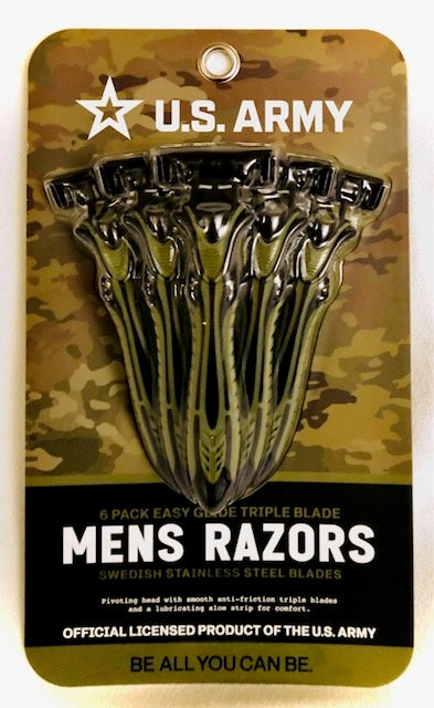 U.S. ARMY MENS RAZORS – SERGEANT BEN ARMY NAVY STORE