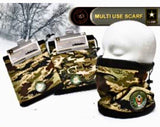 Army Multi Use Scarf Woodland Camo